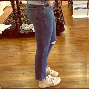 Frame Le High Straight Jeans